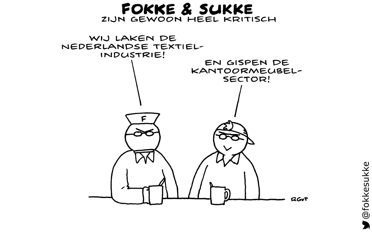 F&S zijn gewoon heel kritisch (NRC, za, 08-08-15)