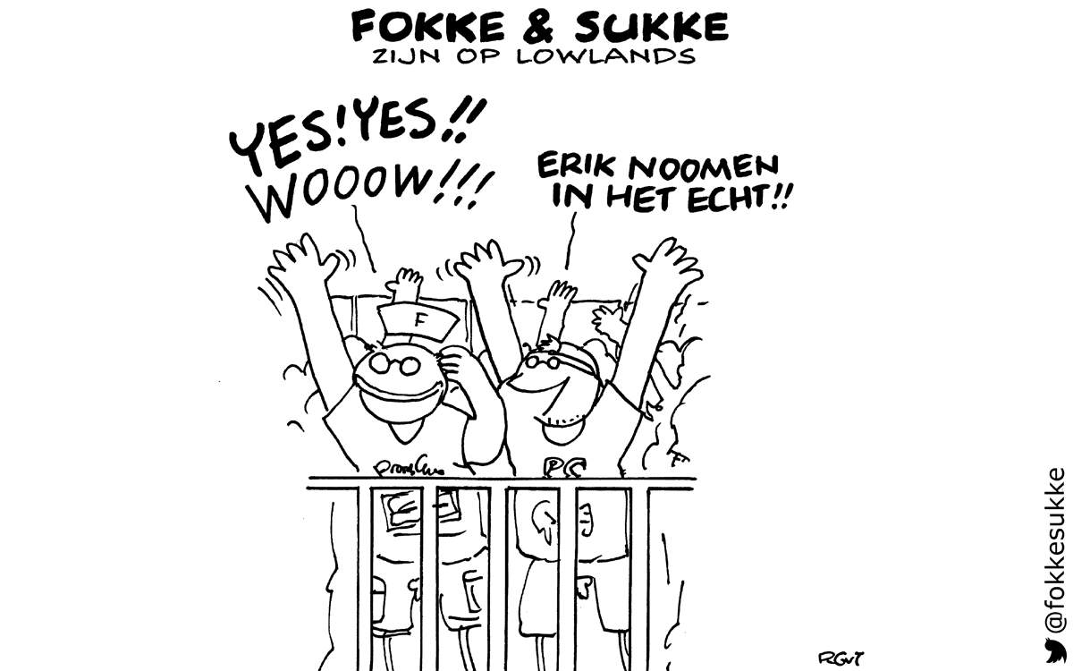 F&S zijn op Lowlands #LL15 (NRC, za, 22-08-15)