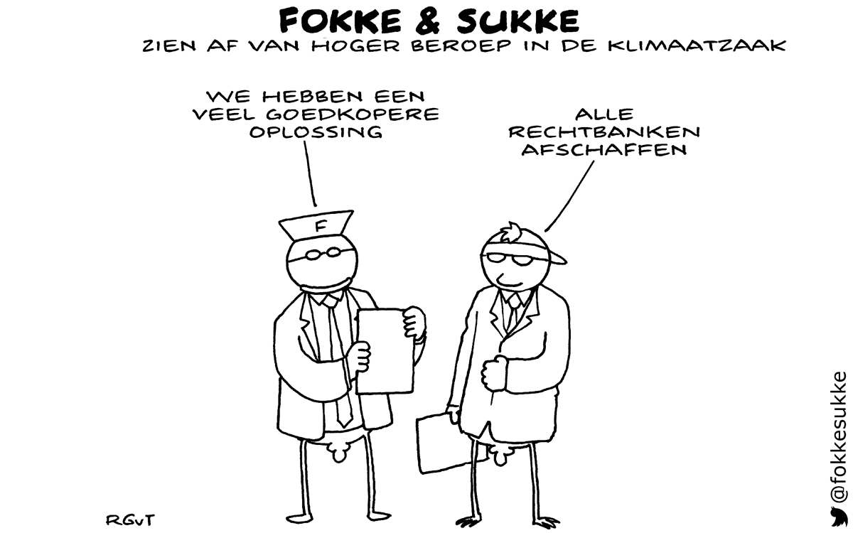 F&S zien af van hoger beroep inde klimaatzaak (NRC, wo, 02-09-15)