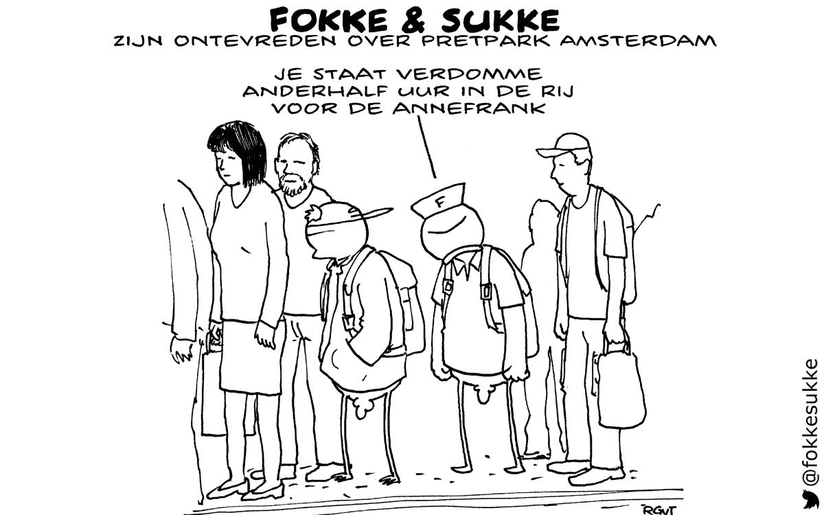 F&S zijn ontevreden over pretpark Amsterdam (NRC, vr, 04-09-15)