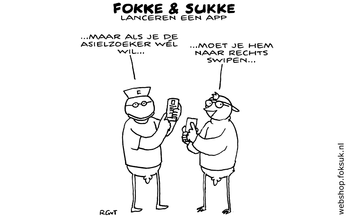 F&S lanceren een app (NRC, ma, 07-09-15)