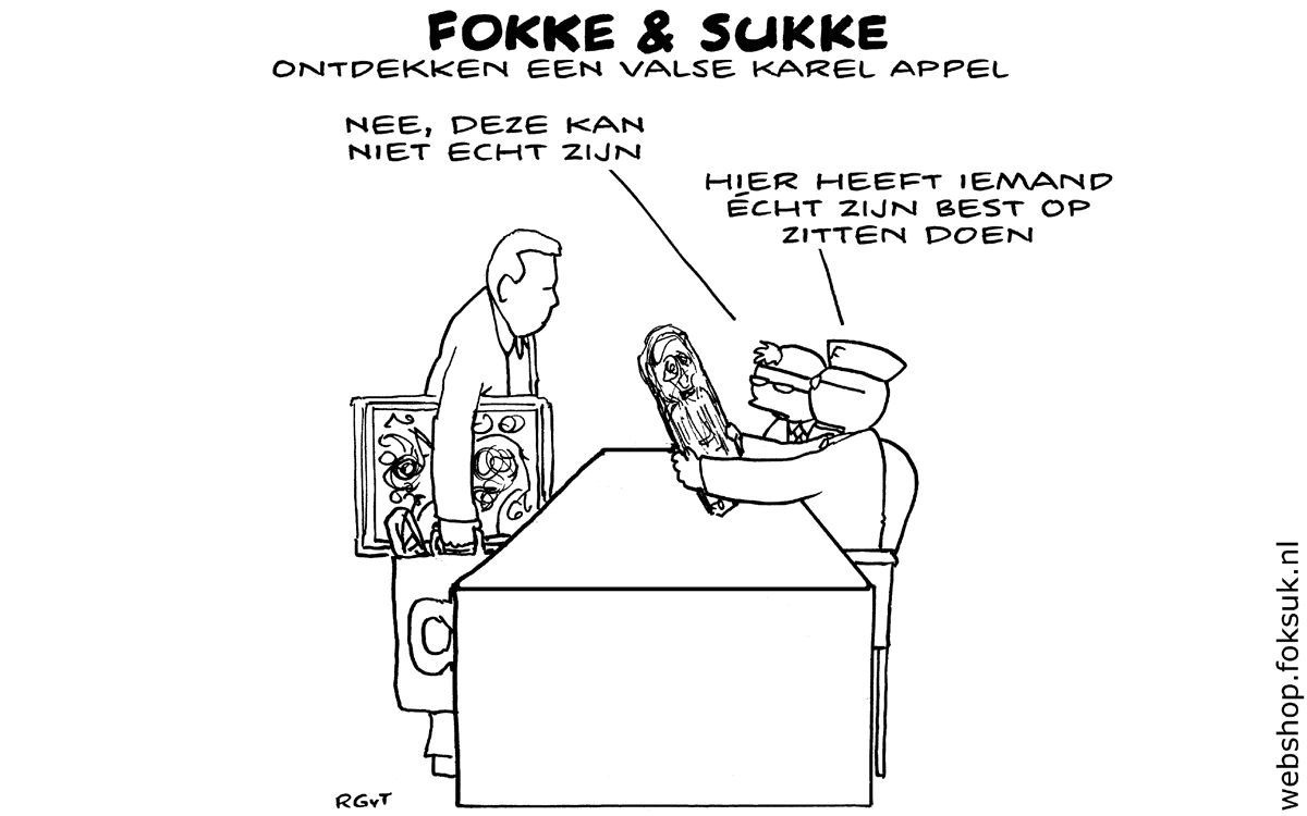 F&S ontdekken een valse Appel (NRC, do, 17-09-15)