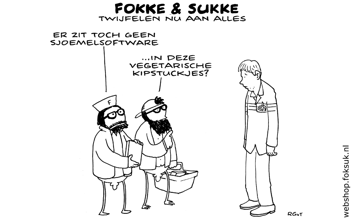 F&S twijfelen nu aan alles (NRC, ma, 05-10-15)