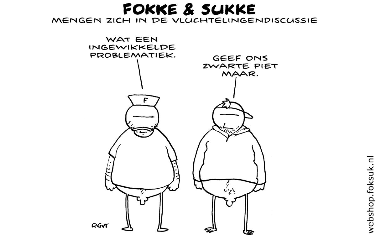 F&S mengen zich in de vluchtelingendiscussie (NRC, do, 08-10-15)