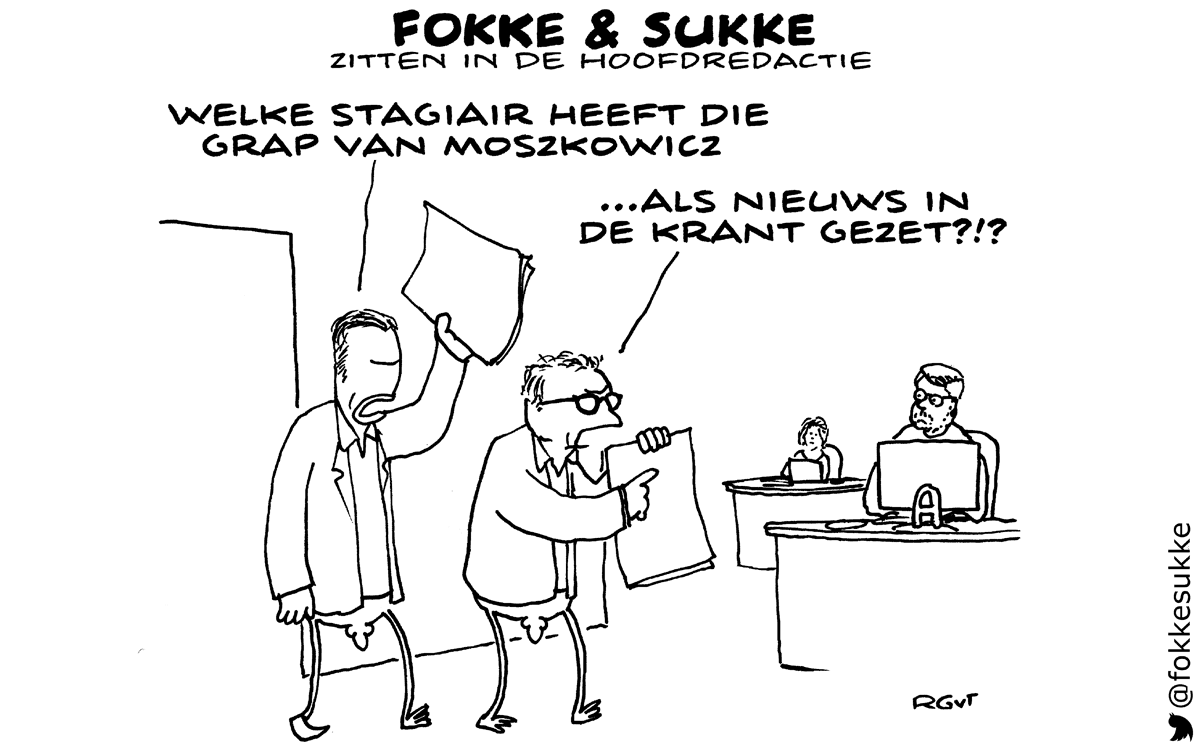 F&S zitten in de hoofdredactie (NRC, am, 02-11-15)