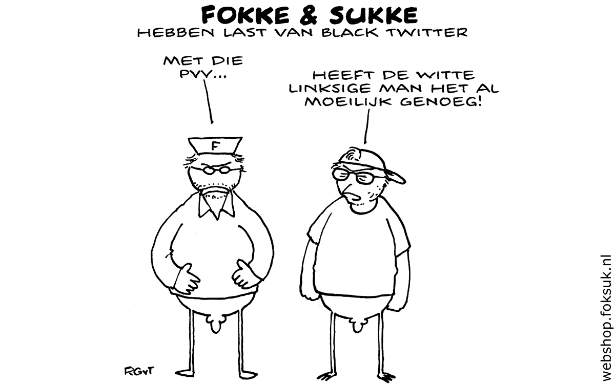 F&S hebben last van Black Twitter (NRC, vr, 13-11-15)