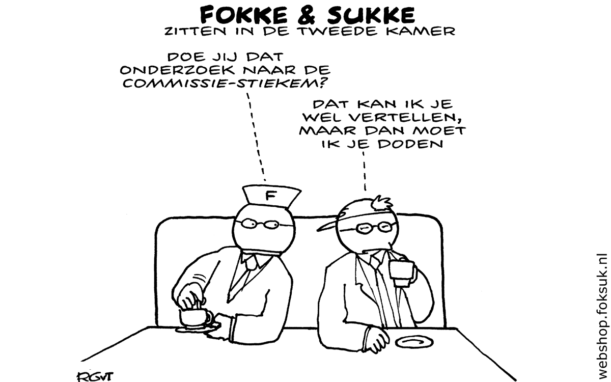F&S zitten in de tweede kamer (NRC, za, 14-11-15)