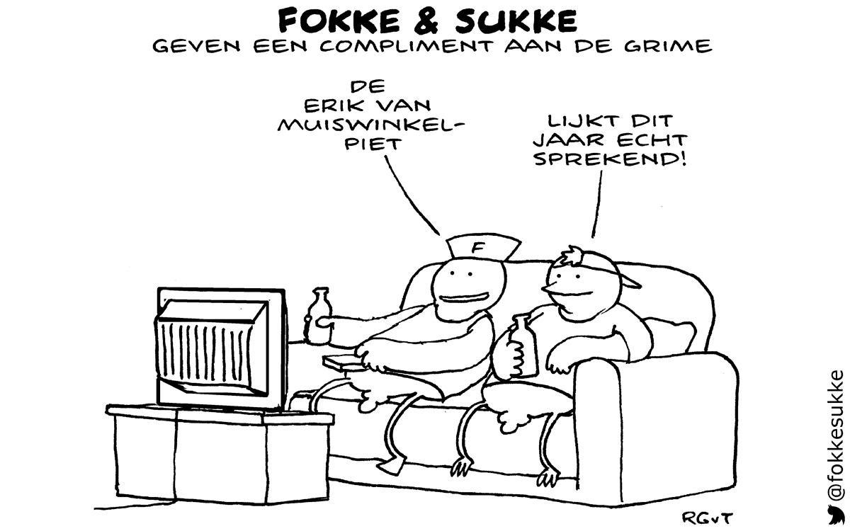 F&S geven een compliment aan de grime (NRC, wo, 25-11-15)