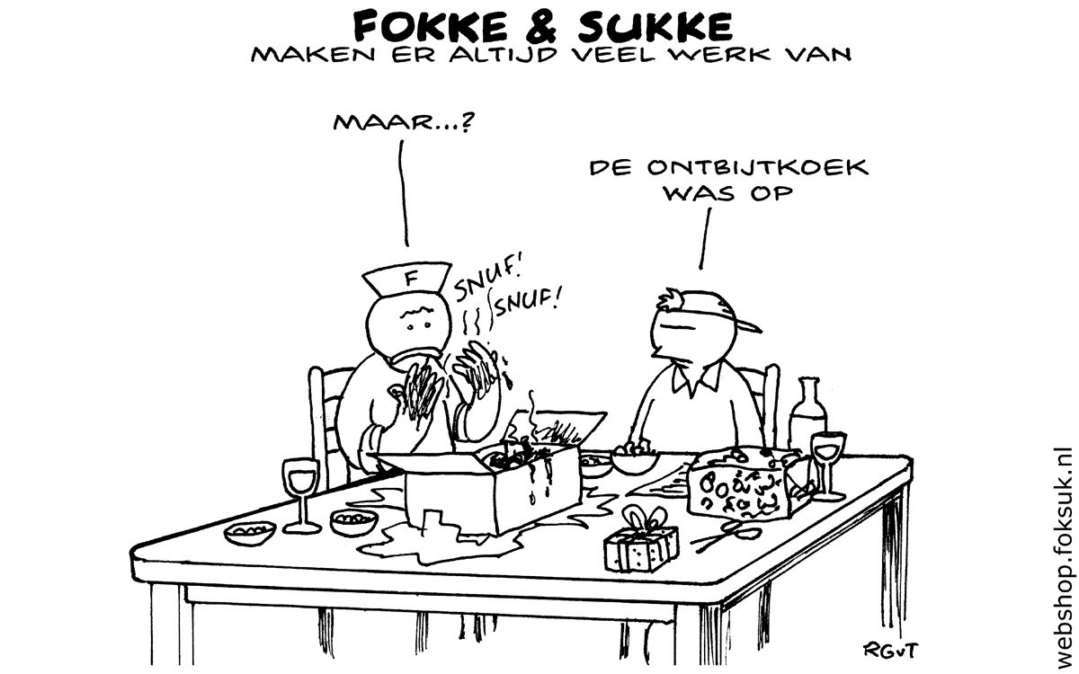 F&S maken er altijd veel werk van (NRC, za, 05-12-15)