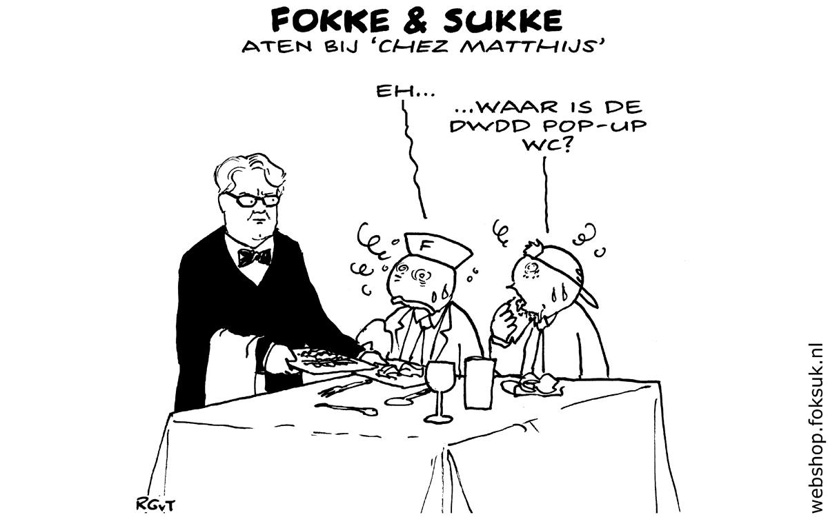 F&S aten bij Chez Matthijs (NRC, ma, 07-12-15)