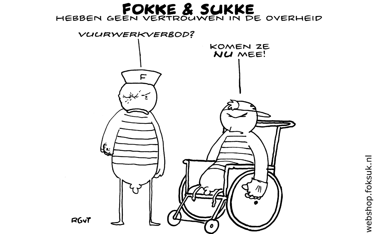 F&S hebben geen vertrouwen inde overheid (NRC, do, 31-12-15)