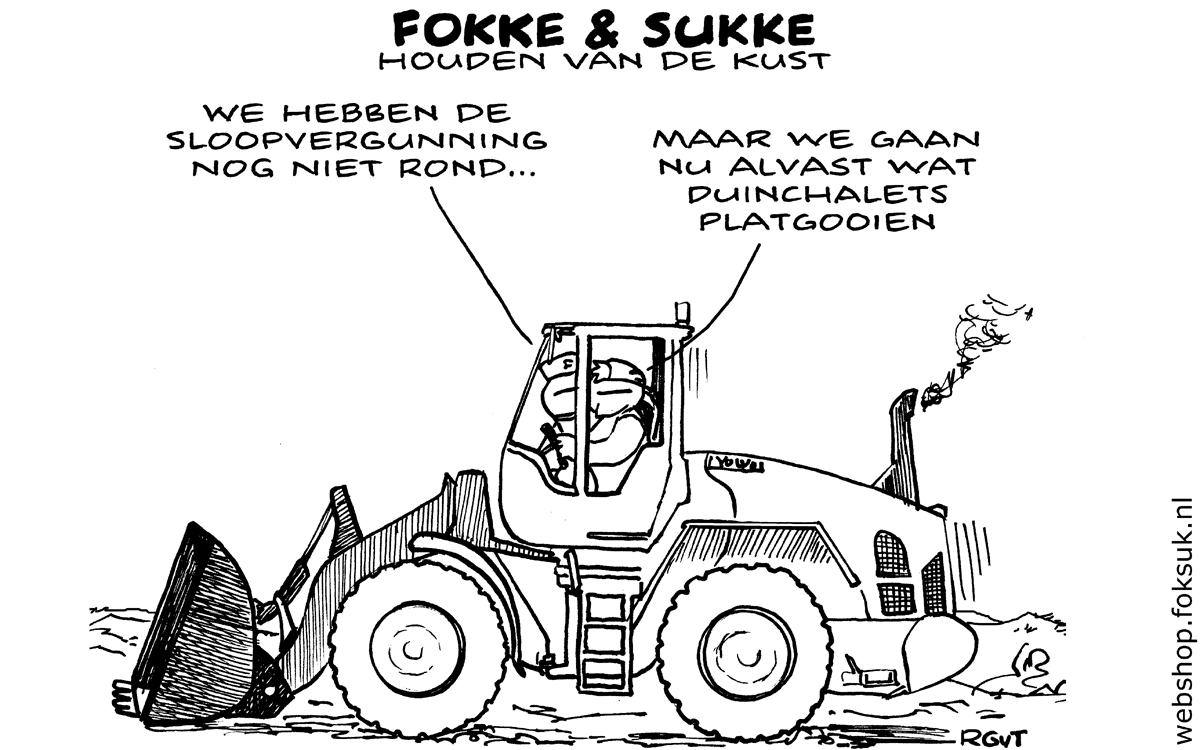 F&S houden van de kust #Roompot (NRC, wo, 17-02-16)