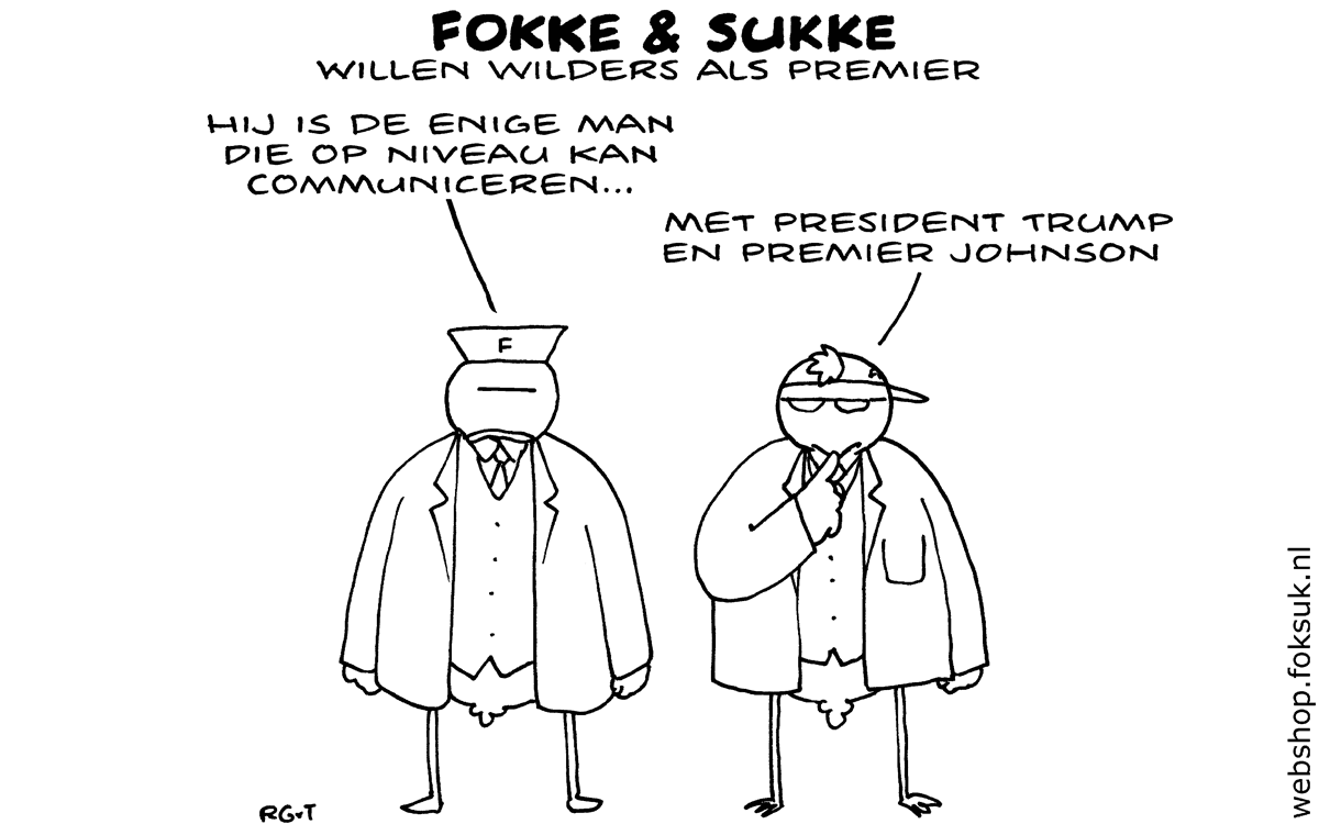 F&S willen Wilders als premier (NRC, di, 23-01-16)