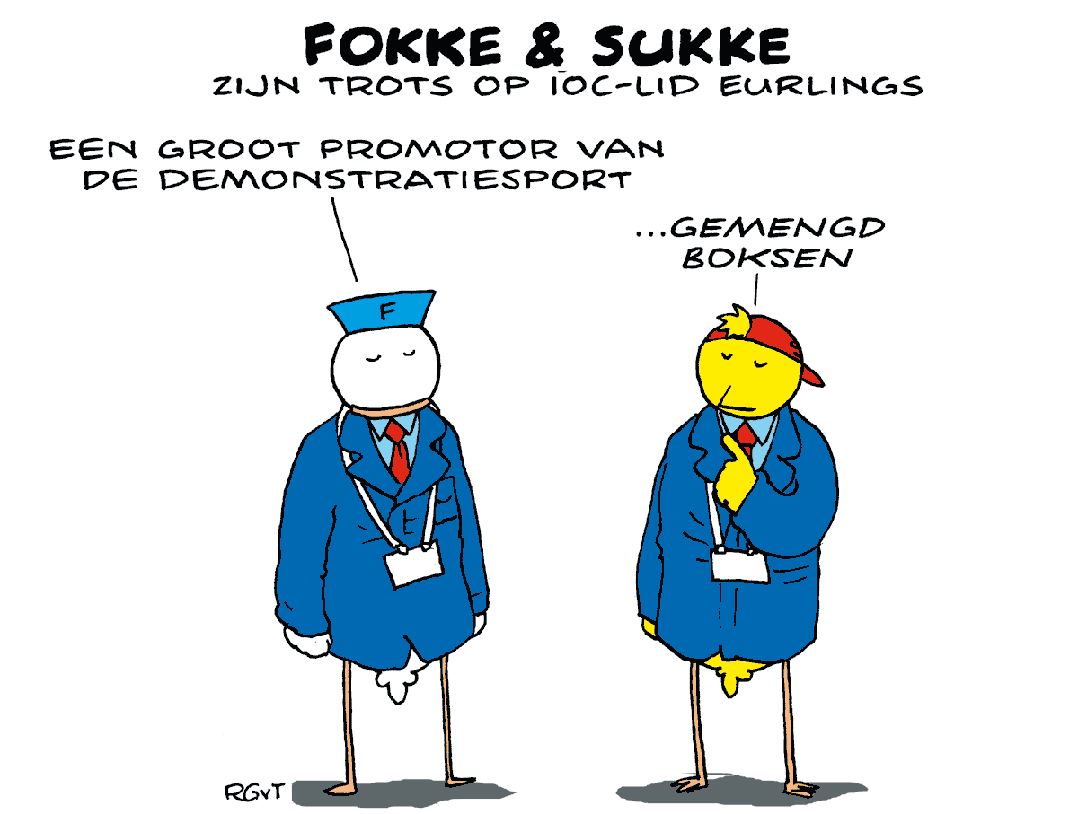 F&S zijn trots op IOC-lid Eurlings (NRC, do, 25-02-16)