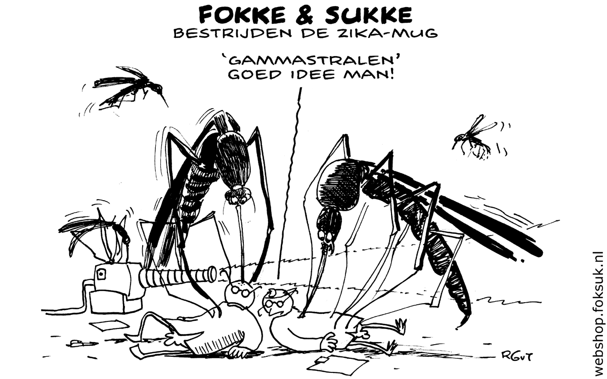 F& Sbestrijden de ZIKA-mug (NRC, wo, 24-02-16)