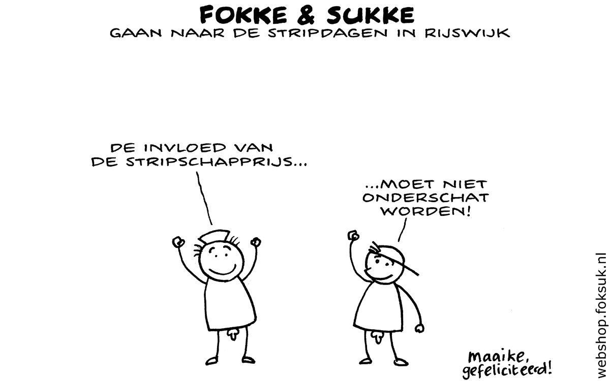 F&S gaan naar de Stripdagen in Rijswijk (NRC, vr, 27-02-16)