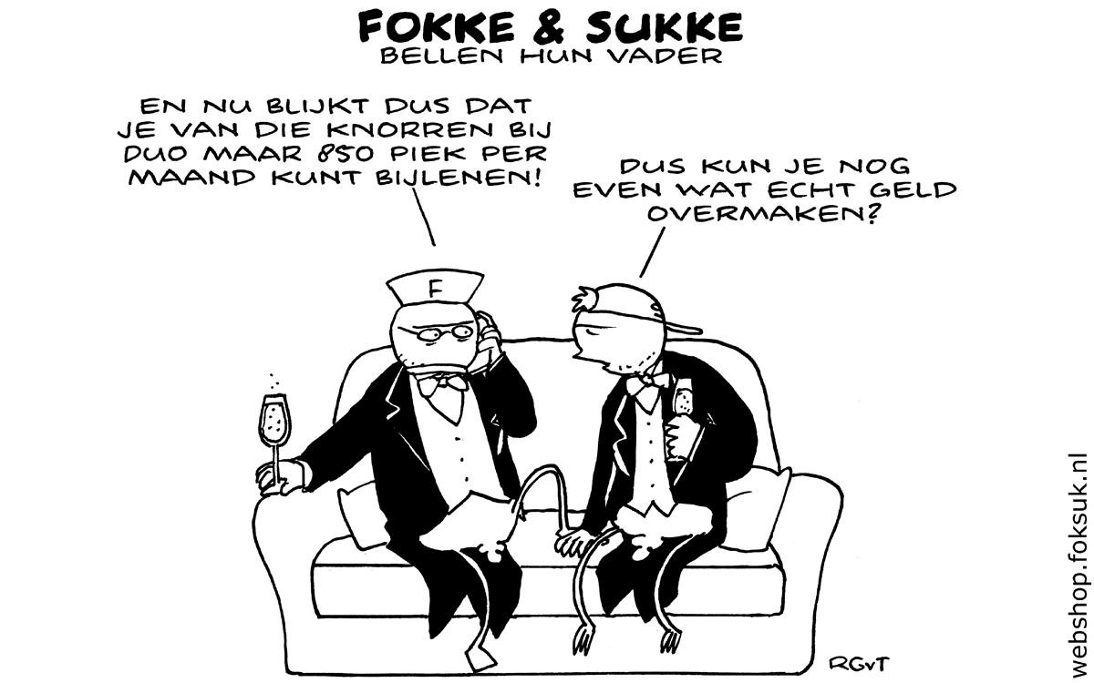 F&S bellen hun vader (NRC, za, 05-03-16)