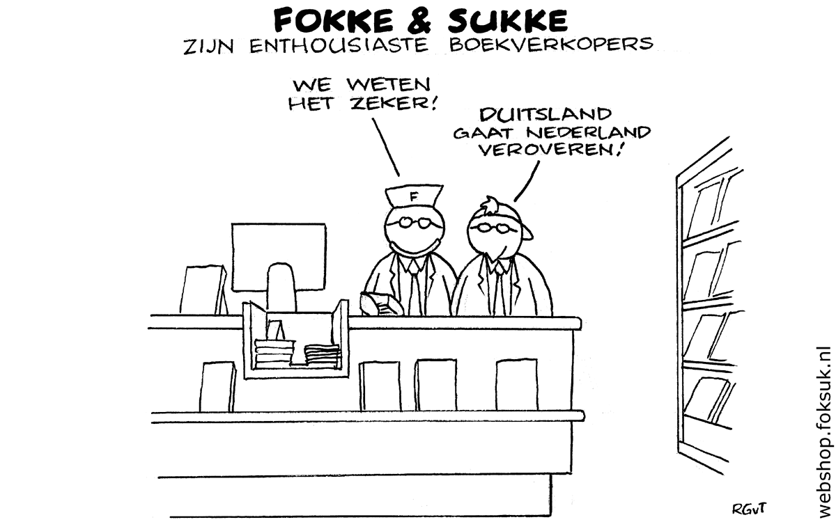 F&S zijn enthousiaste boekverkopers (NRC, za, 12-03-16)