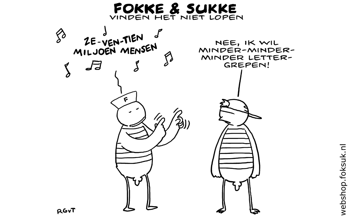 F&S vinden het niet lopen (Next, di, 22-03-16)