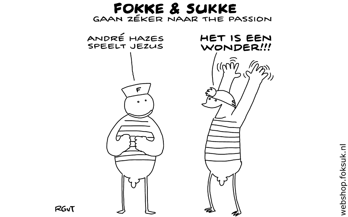 F&S gaan zeker naar The PAssion (NRC, d0, 24-03-16)