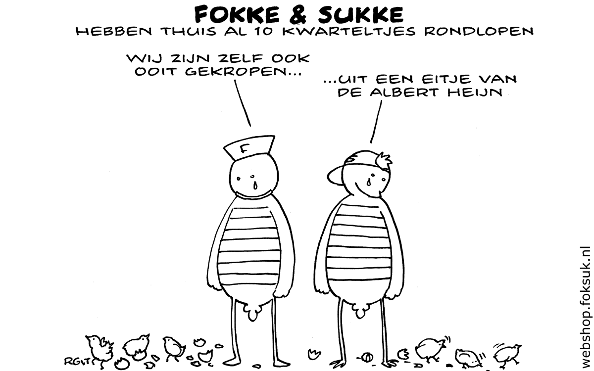 F&S Hebben thuis al 10 kwarteltjes rondlopen (NRC, za, 26-03-16)