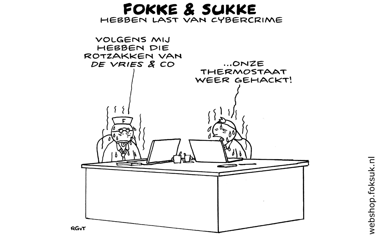 F&S hebben last van cybercrime (NRC, do, 14-04-16)