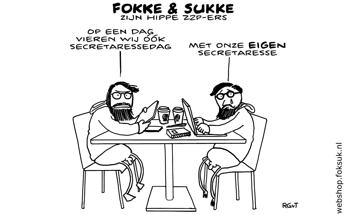 F&S zijn hippe ZZP-ers (NRC, do, 21-04-16)