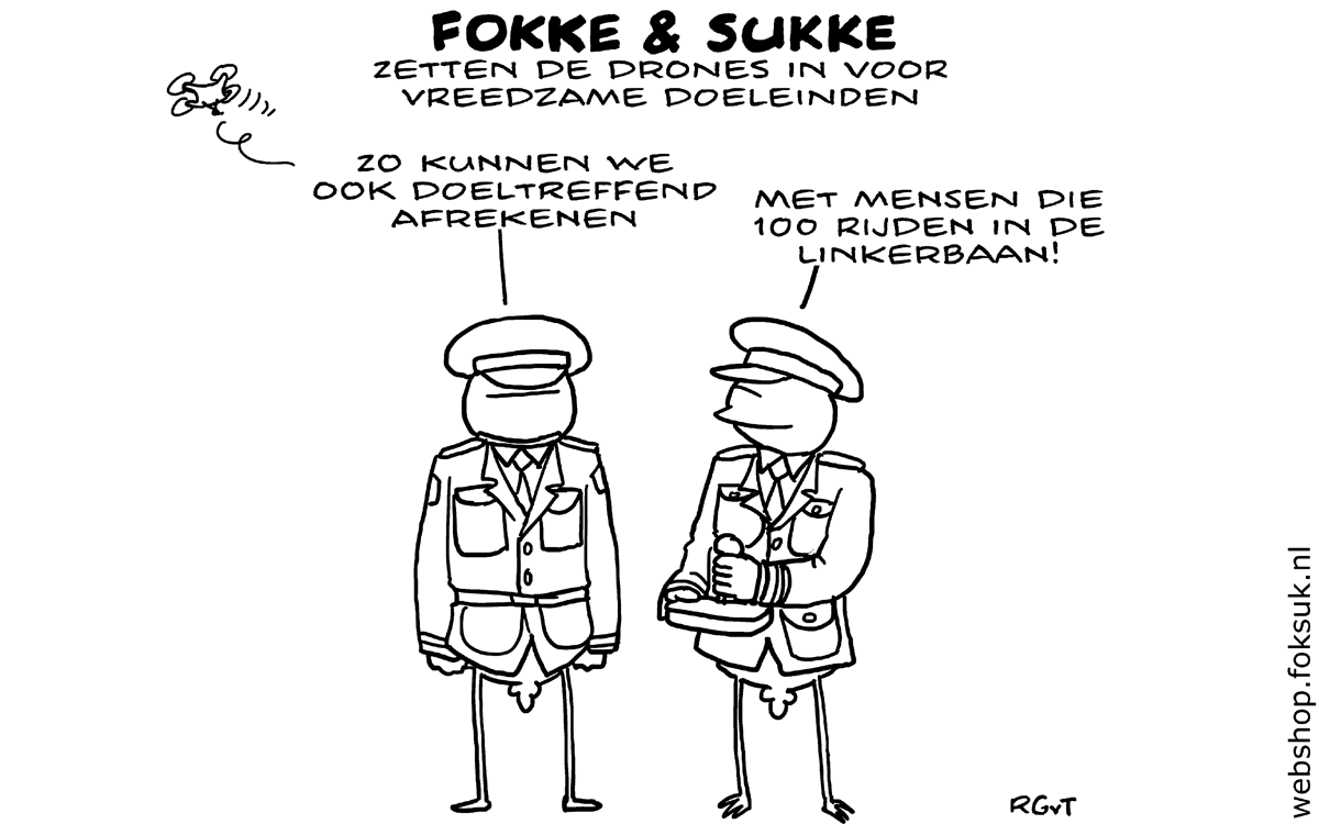 F&S zetten de drones in voor vreedzame doeleinden (NRC za, 07-05-16)