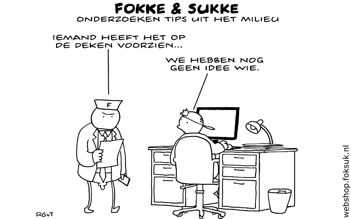 F&S onderzoeken tips uit het milieu (NRC, vr, 13-05-16)