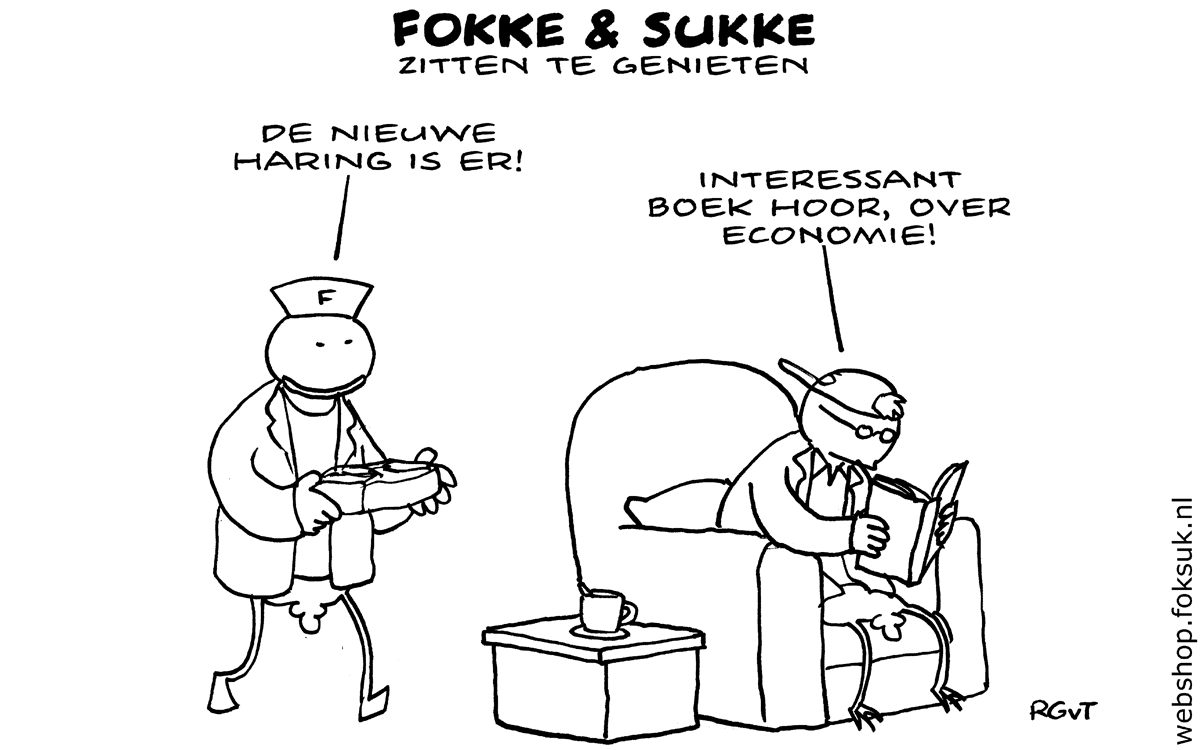 F&S zitten te genieten (NRC, wo, 15-06-16)