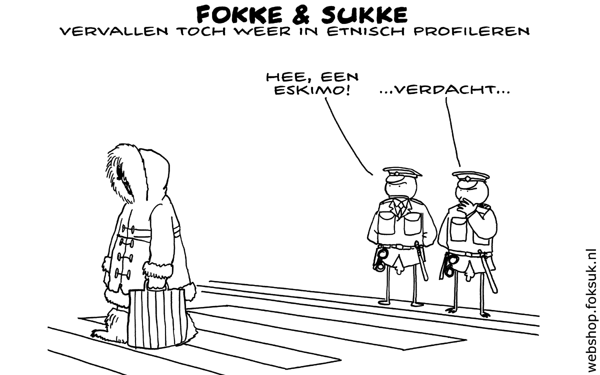 F&S vervallen toch weer in etnisch profileren (NRC, za, 02-07-16)