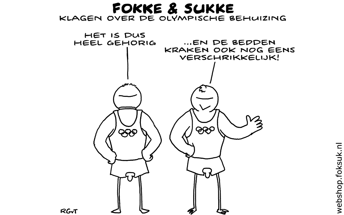 F&S klagen over de Olympische behuizing (NRC, di, 26-06-16)