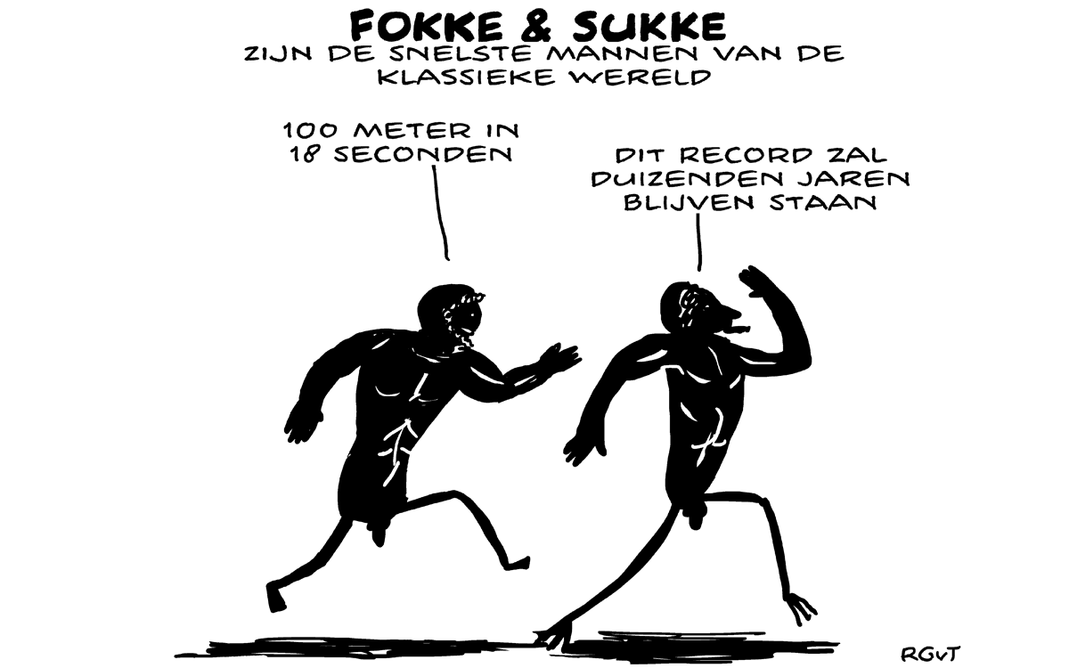 F&S zijn de snelste mannen van de klassieke wereld (NRC, di, 09-08-16)