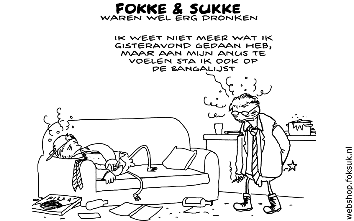 F&S waren wel erg dronken (NRC, ma, 03-10-16)