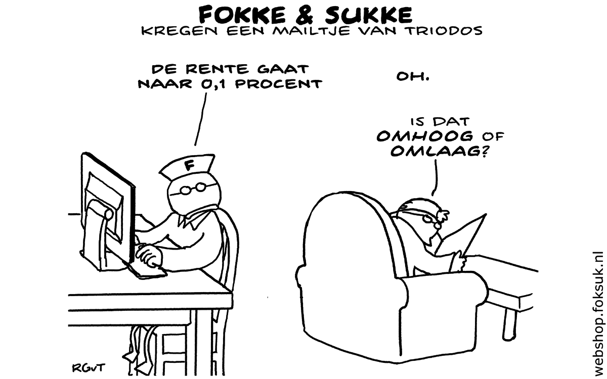 F&S kregen een mailtje van Triodos (NRC, wo, 05-10-16)