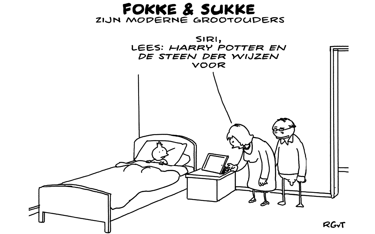 F&S zijn moderne grootouders #kinderboekenweek (NRC, za, 08-10-16)