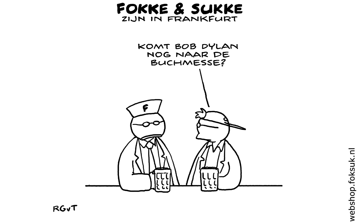 F&S zijn in Frankfurt (NRC, do, 19-10-16)