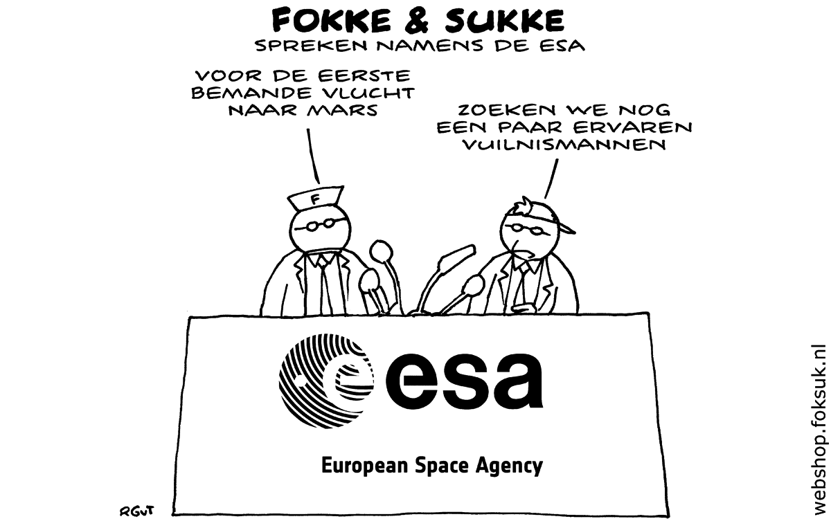 F&S spreken namens de ESA (NRC, ma, 24-10-16)