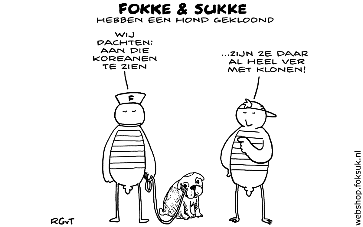 F&S hebben een hond gekloond (NRC, di, 25-10-16)