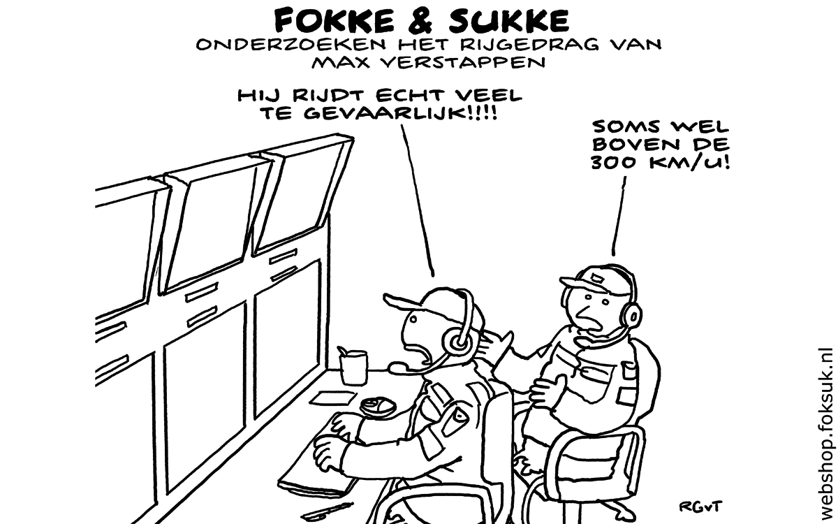 F&S onderzoeken het rijgedrag van Max Verstappen (NRC, di, 01-11-16)