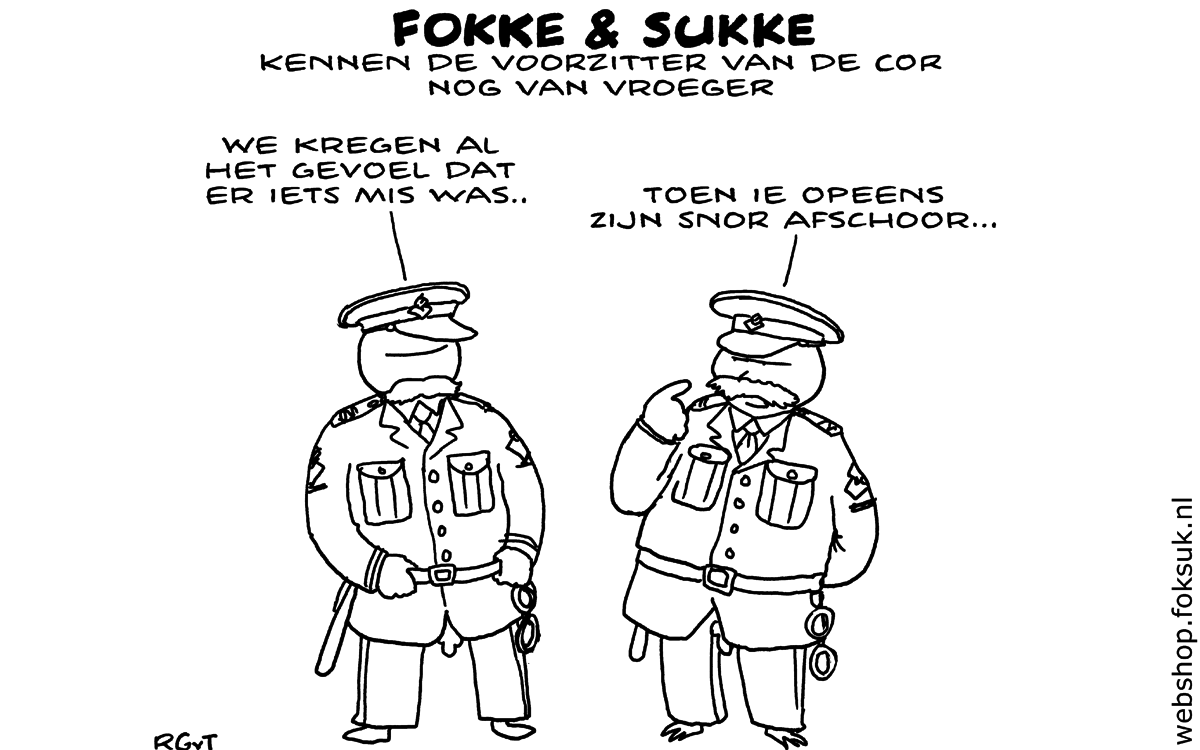 F&S kennen de voorzitter van de COR nog van vroeger (NRC, do, 03-11-16)