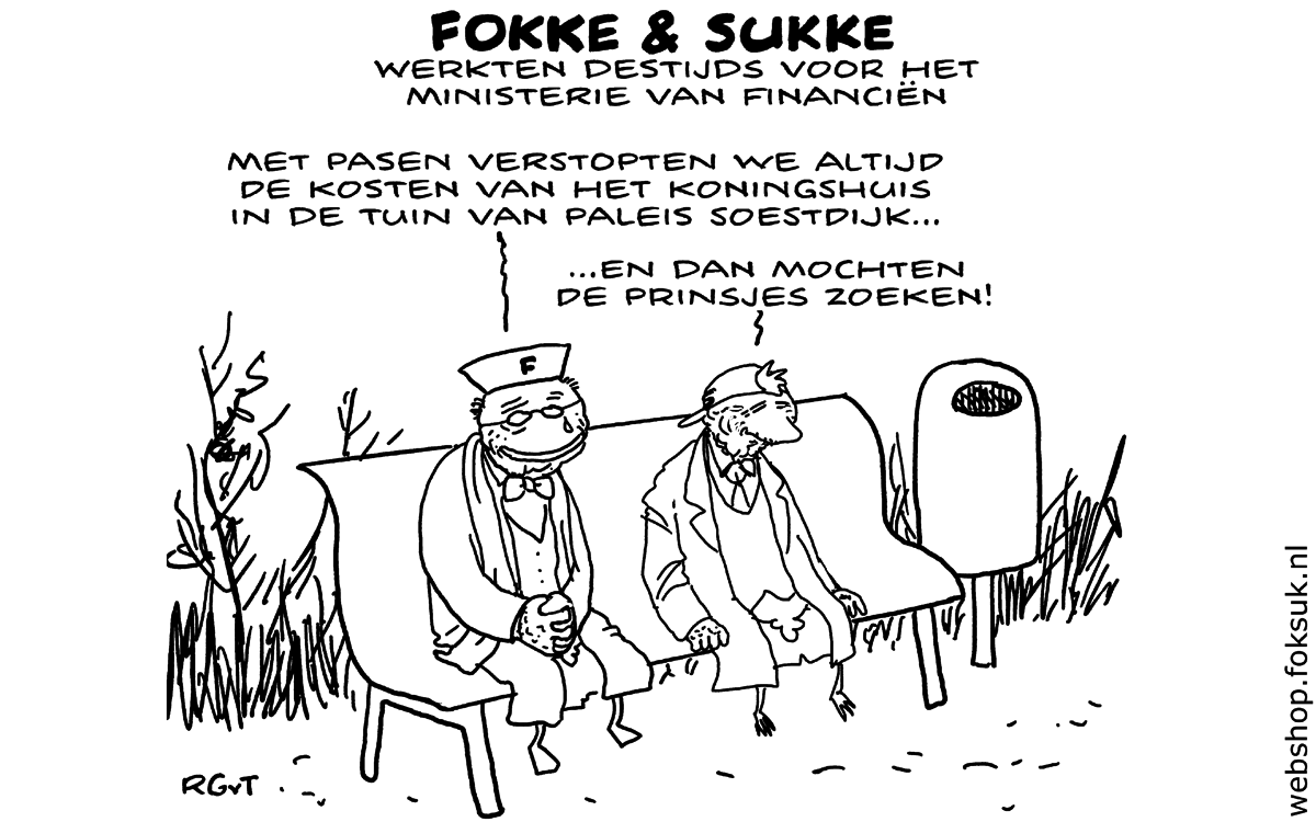 F&S werkten destijd sop het ministerie van Financiën (NRC, za, 05-11-16)