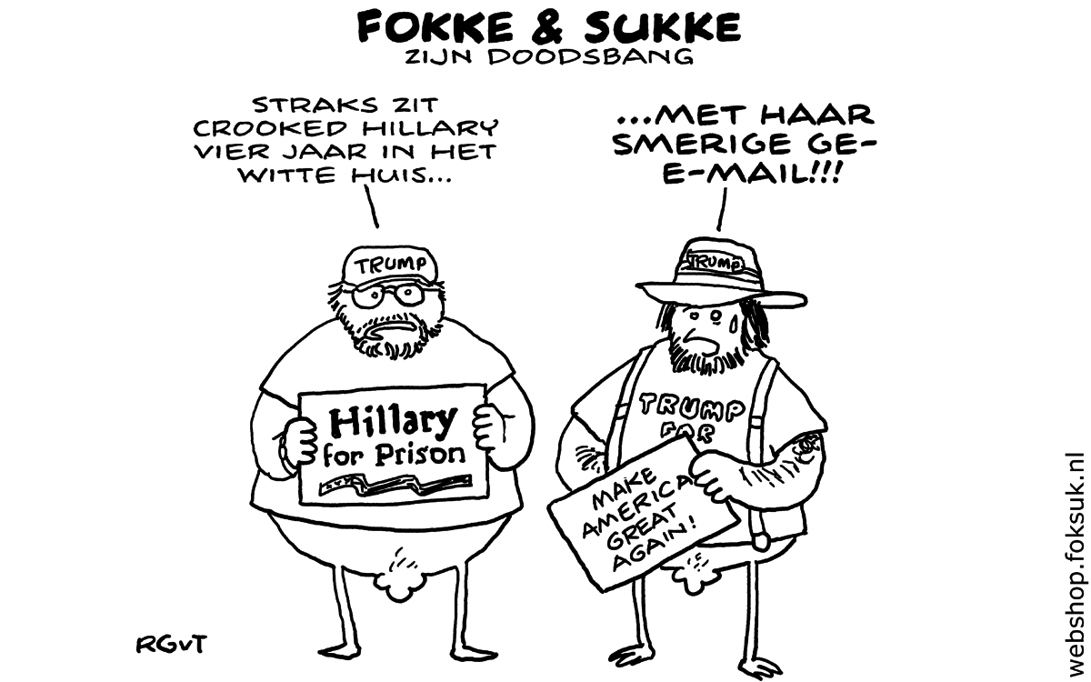 F&S zijn doodsbang (NRC, ma, 07-11-16)