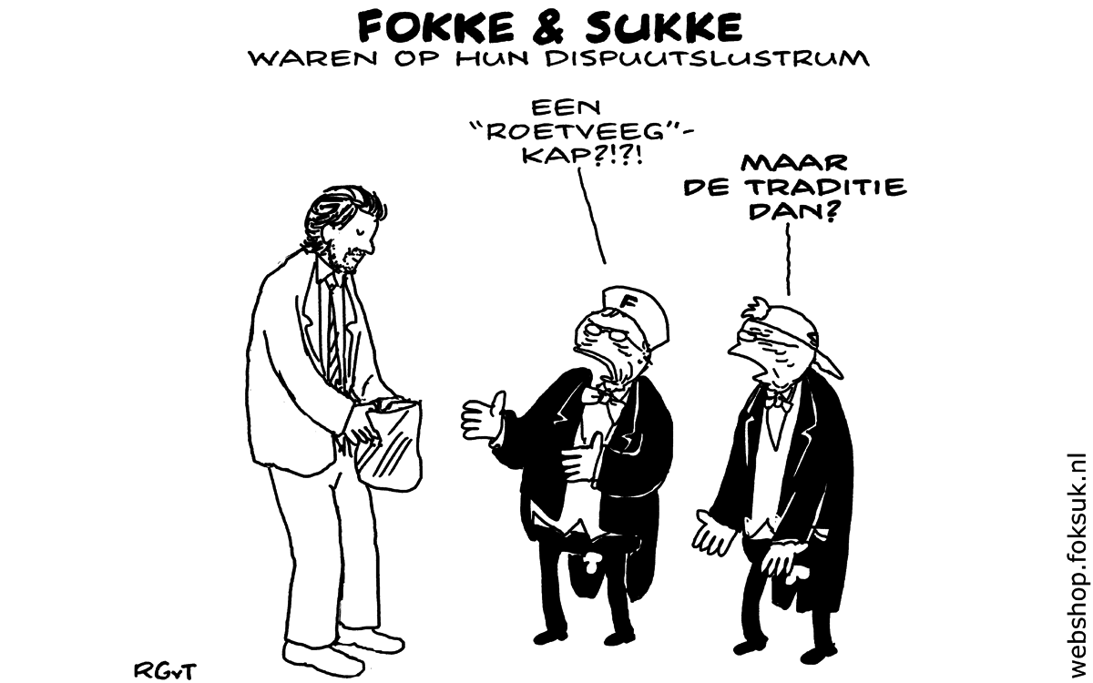 F&S waren op hun Dispuutslustrum (NRC, zo, 13-11-16)