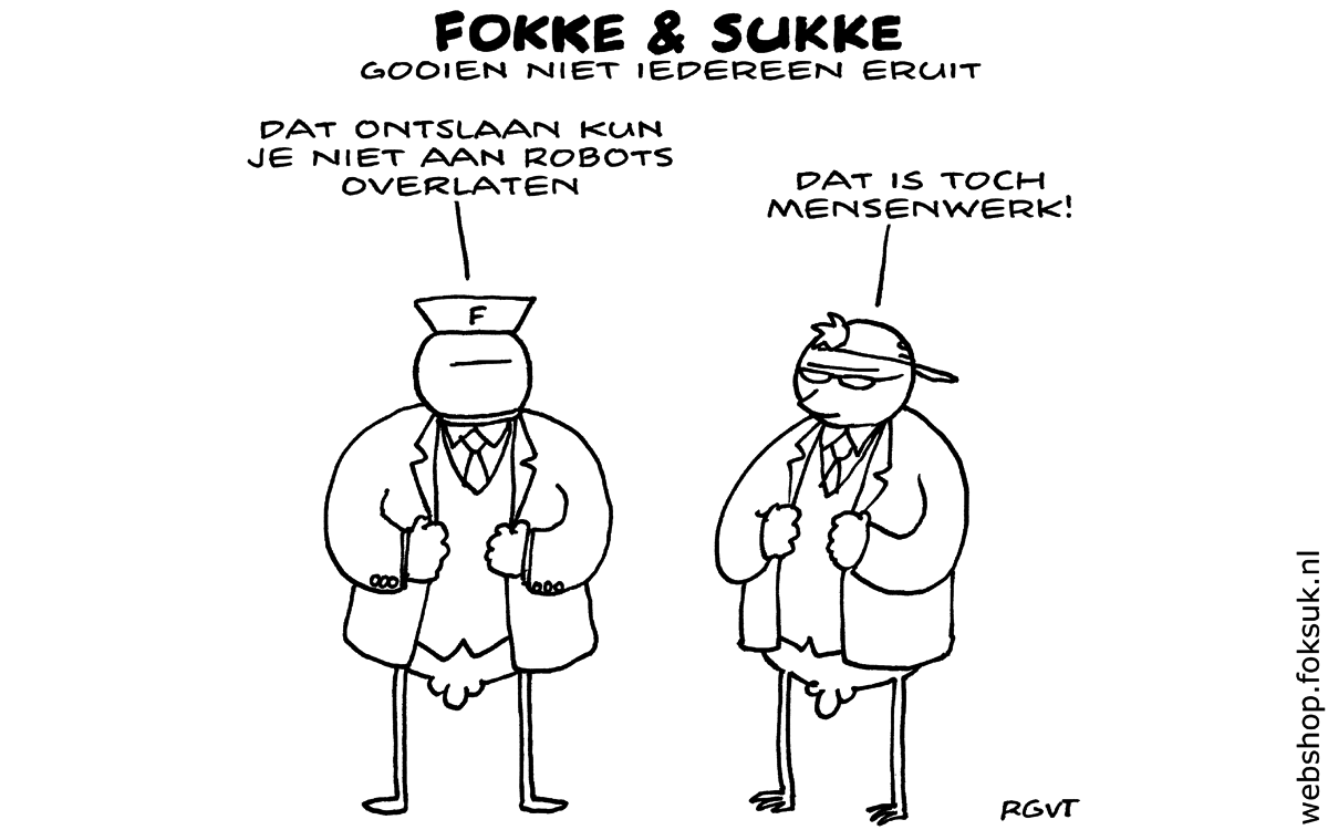 F&S gooien niet iedereen eruit #robotisering (NRC, do, 17-11-16)
