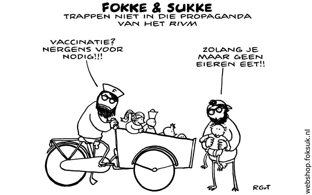 F&S trappen niet in die propaganda van het RIVM (NRC, di, 18-11-16)