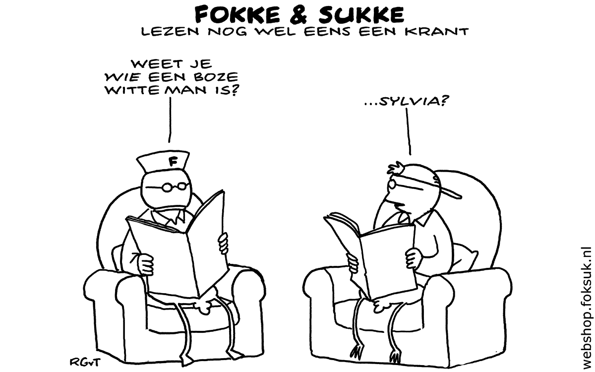 F&S lezen nog wel eens een krant (NRC, za, 26-11-16)