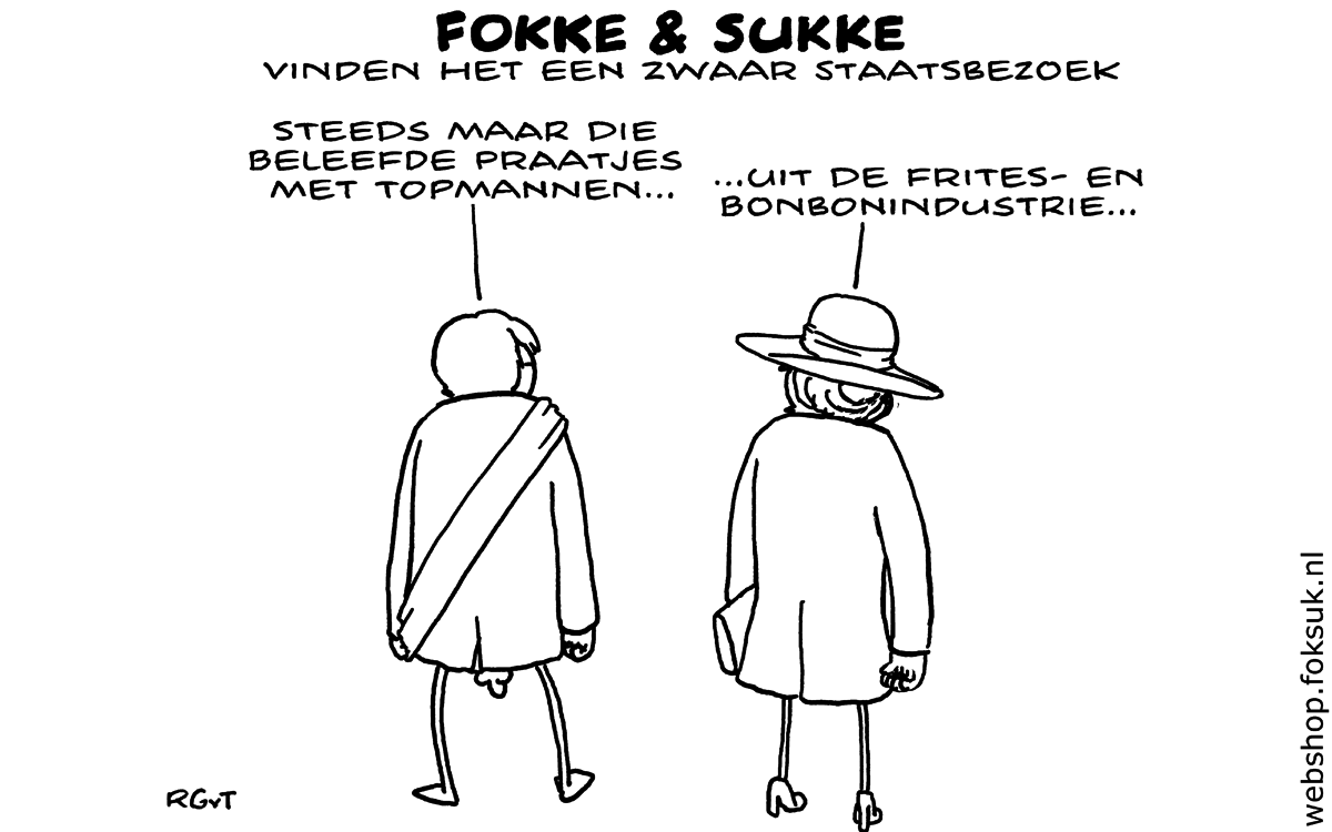 F&S vinden het een zwaar staatsbezoek (NRC, wo, 30-11-16)