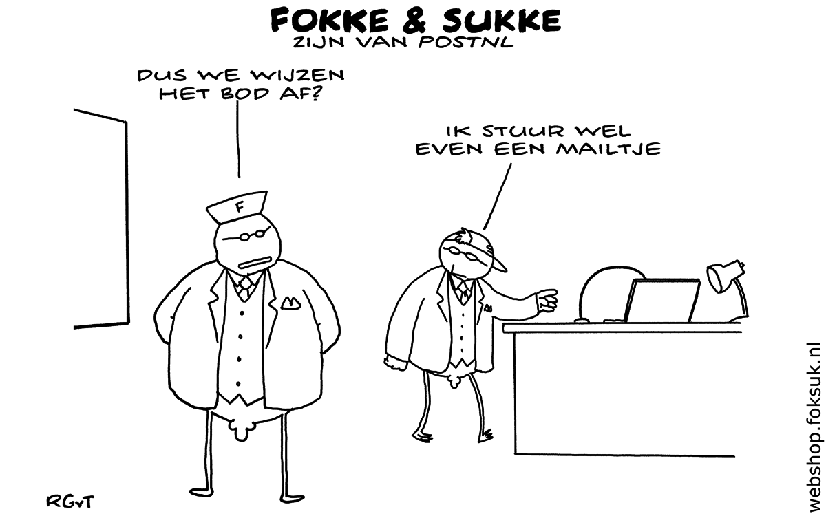 F&S zijn van PostNL (NRC, do, 08-12-16)