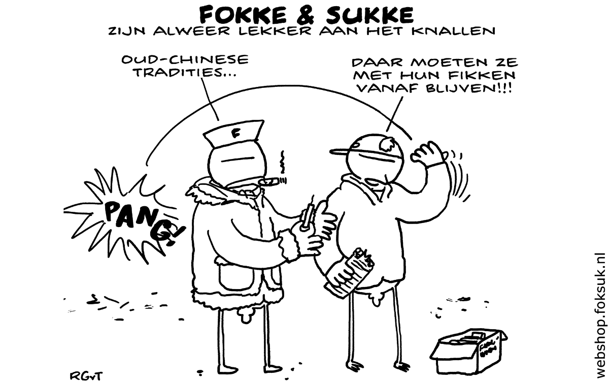 F&S zijn alweer lekker aan het knallen (NRC, ma, 12-12-16)